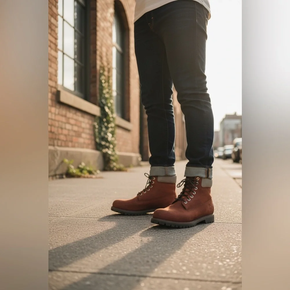 Timberland 6-Inch Premium waterproof boot, in a